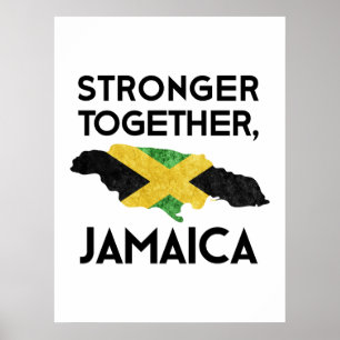Jamaica Stark – Står Tillsammans Efter Orkanen Poster