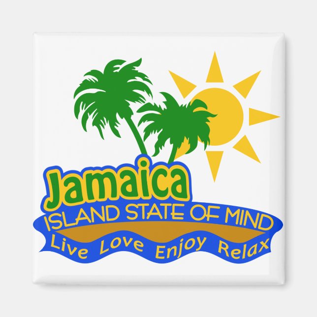 Jamaica State of Mind magnet (Framsidan)
