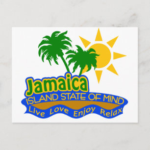 Jamaica State of Mind vycard Vykort