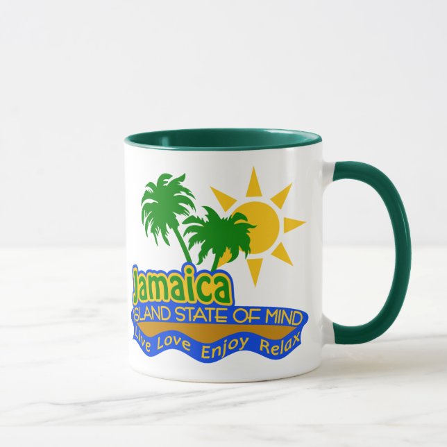 Jamaica-staten Mind mugg (Höger)