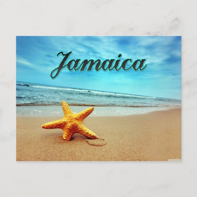Jamaica stjärnanis vykort (Framsida)