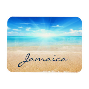 Jamaica strand sunrise magnet