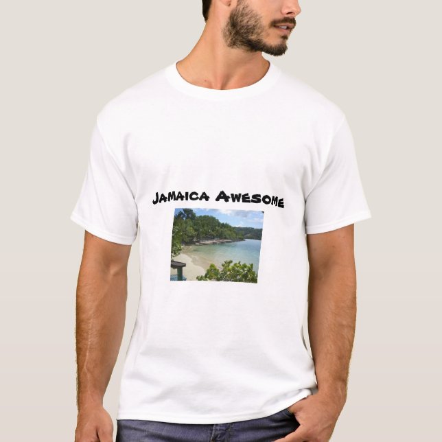 Jamaica strandT-tröja T Shirt (Framsida)