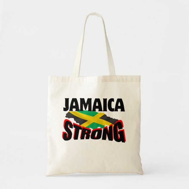 Jamaica Strong.w. Tygkasse (Framsidan)