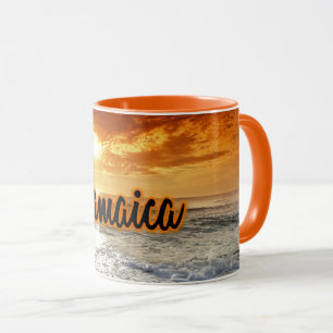 Jamaica sunset mugg