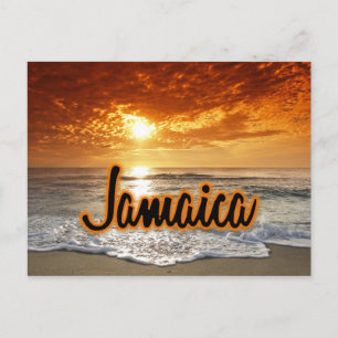 Jamaica sunset vykort