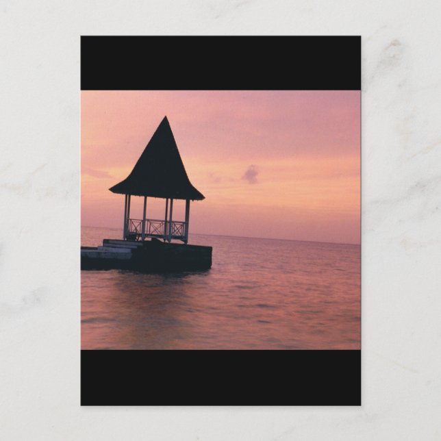 Jamaica Sunset Vykort (Framsida)