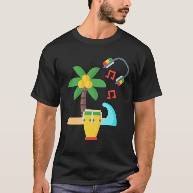 Jamaica T Shirt (Framsida)