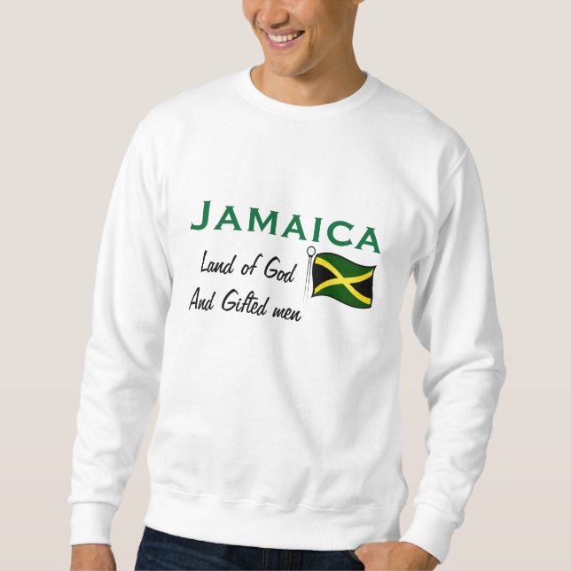 Jamaica t-shirts-ralph w staples långärmad tröja (Framsida)