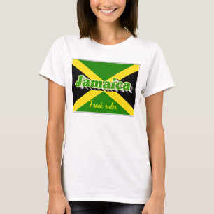 Jamaica t-shirts-track-linjal tröja