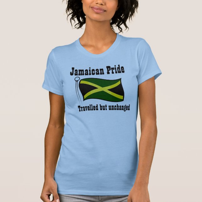 Jamaica t-shirts-traveled men oförändrat tee shirt (Framsida)