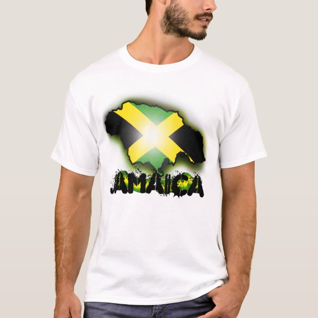Jamaica T skjorta T-shirt (Framsida)