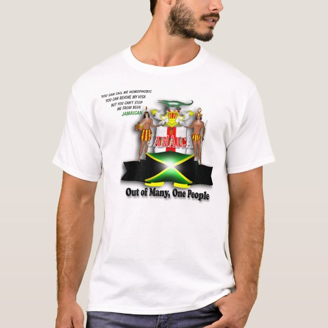 Jamaica T skjorta T-shirt (Framsida)