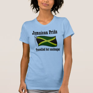 Jamaica t-tröjor, tillryggalagda men oförändrad tee shirt