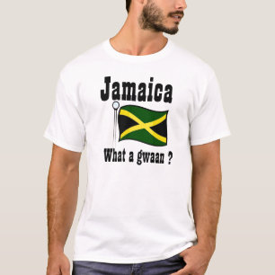 Jamaica t-tröjor-Vad en gwaan T Shirt