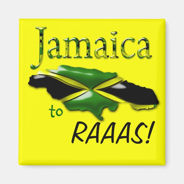 Jamaica till Raaas Magnet (Framsidan)