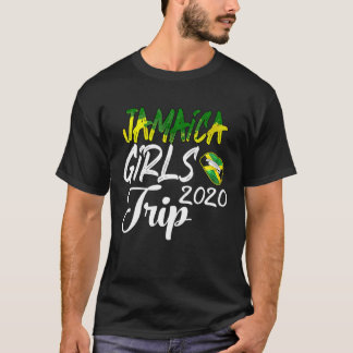 Jamaica tjejresa 2020 för kvinnors möhippa t shirt