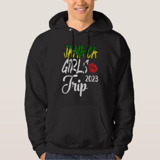 Jamaica Tjejresa 2023 Kvinnors Bachelorette RoadT Hoodie