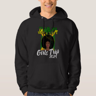 Jamaica Tjejresa 2024 Kvinnors Möhippa Hoodie