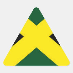 Jamaica Triangelformat Klistermärke