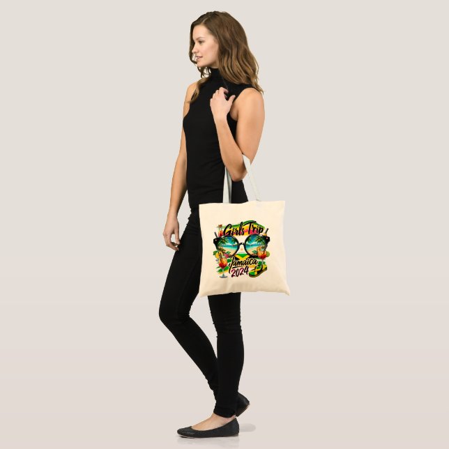 Jamaica Tropical Äventyr Tote Bag Tygkasse (Fram (modell))