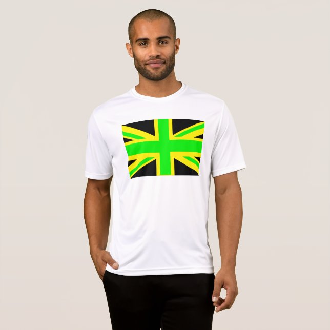 Jamaica/UK Tee Shirt (Hel framsida)