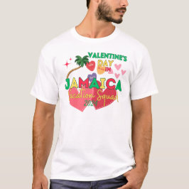 Jamaica Valentines Day Travel Group Matching T Shirt