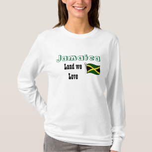 Jamaica-välsigna våra landt-skjortor t-shirt