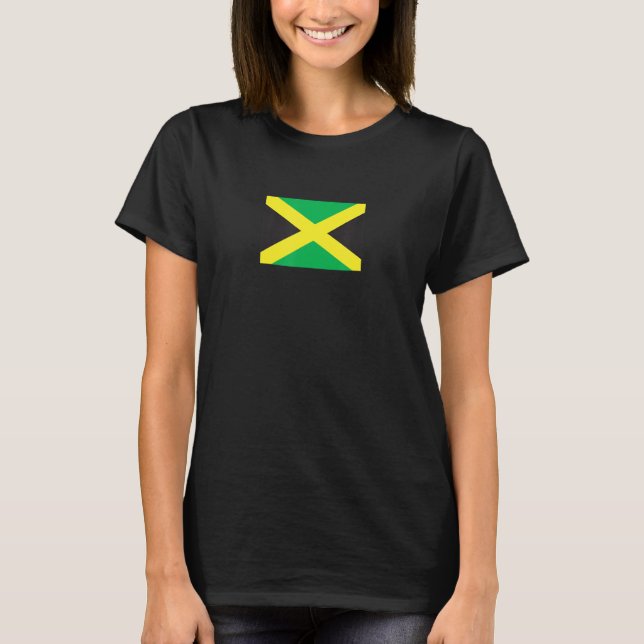 Jamaica, Väster Indies T Shirt (Framsida)