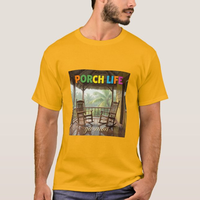jamaica veranda liv t shirt (Framsida)