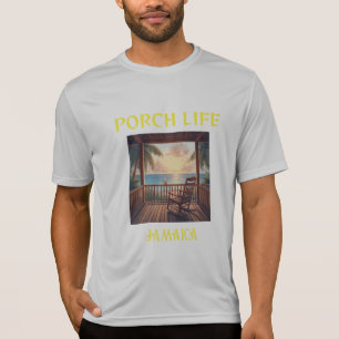 Jamaica Verandaliv morgon soluppgång T Shirt
