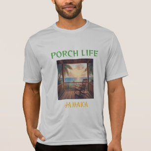 Jamaica Verandaliv morgon soluppgång  T Shirt
