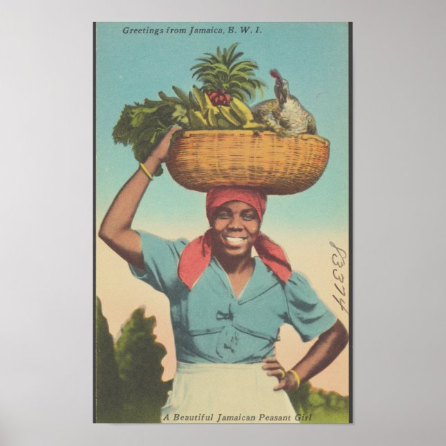 Jamaica Vintage Resa  Poster (Framsidan)