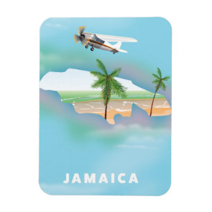Jamaica Vintage resor poster Magnet