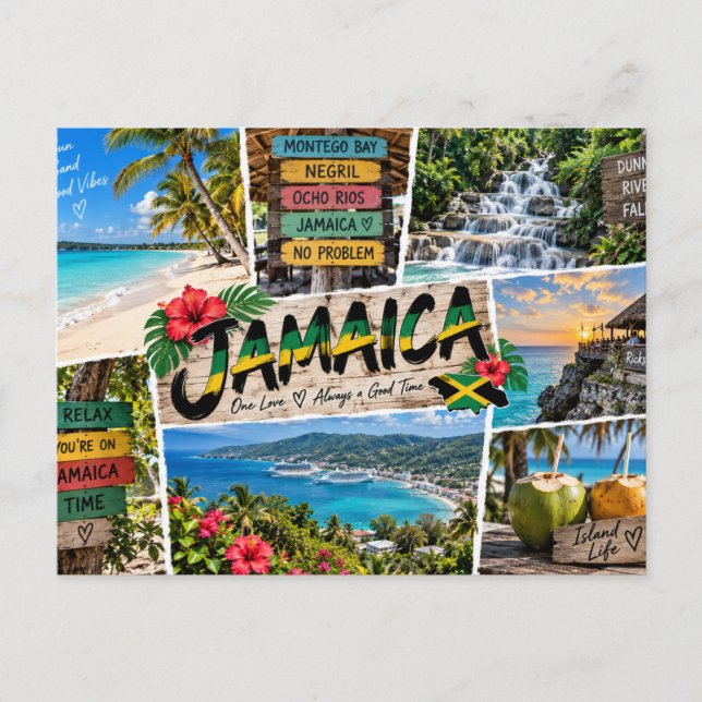 Jamaica Vykort (Framsida)