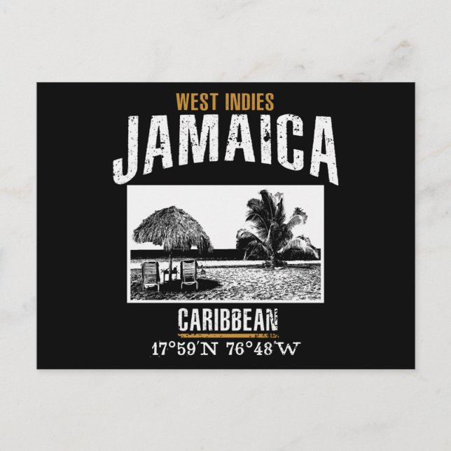 Jamaica Vykort (Framsida)