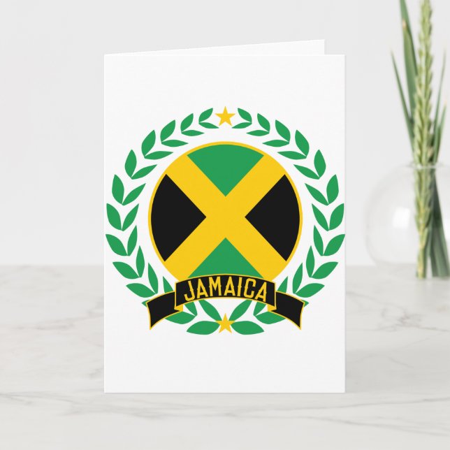Jamaica Wandeca Helgkort (Framsida)