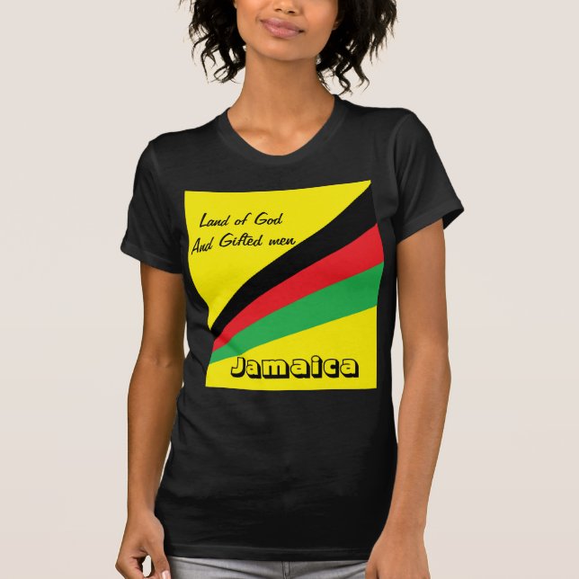 Jamaica Women ens pride t-shirts (Framsida)