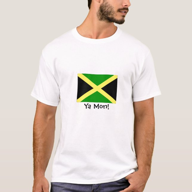 Jamaica Ya Måndag! T-shirt (Framsida)