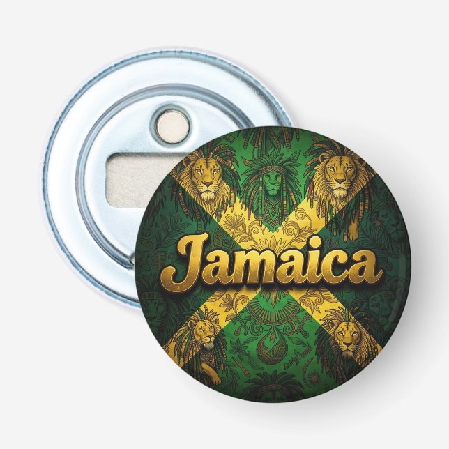 Jamaica ya mon flasköppnare (Framsidan)