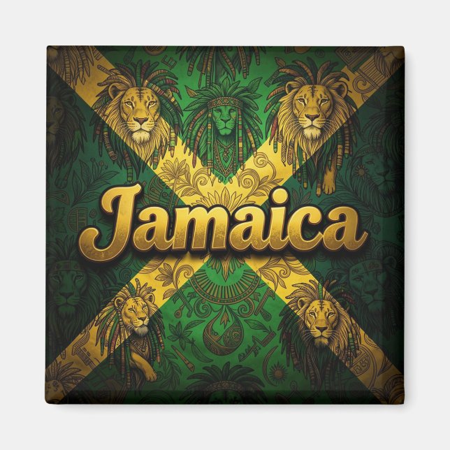 Jamaica ya mon magnet (Framsidan)