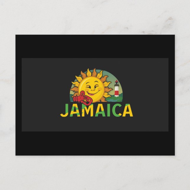 Jamaica ya mon  vykort (Framsida)