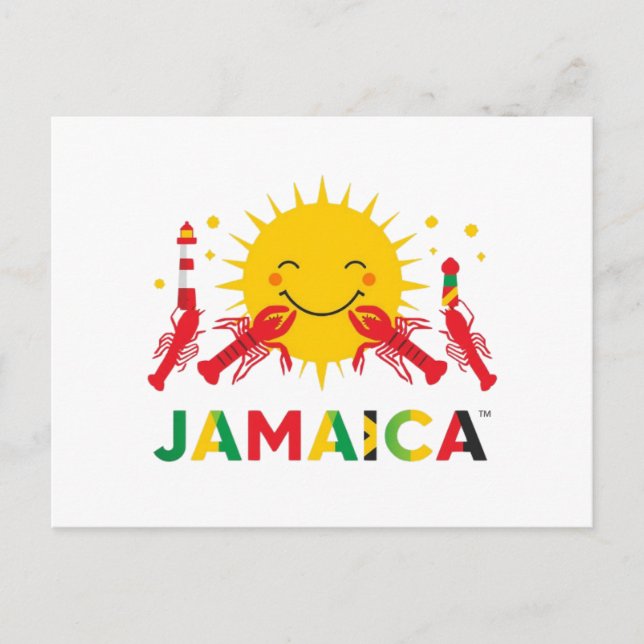 Jamaica ya mon  vykort (Framsida)