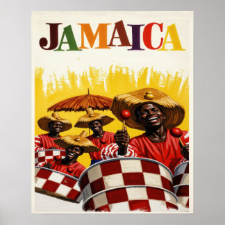 Jamaicaaffisch Poster