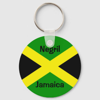 JamaicaFlag, Negril, Jamaica Nyckelring