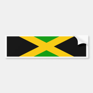 Jamaicaflagga Bildekal