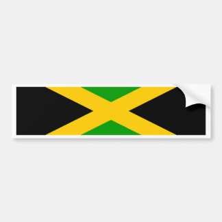 Jamaicaflagga Bildekal