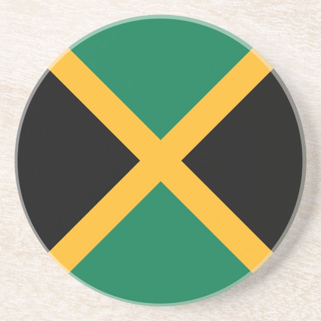 Jamaicaflagga Underlägg (Framsidan)