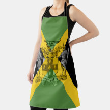 Jamaican All-over Print Apron
