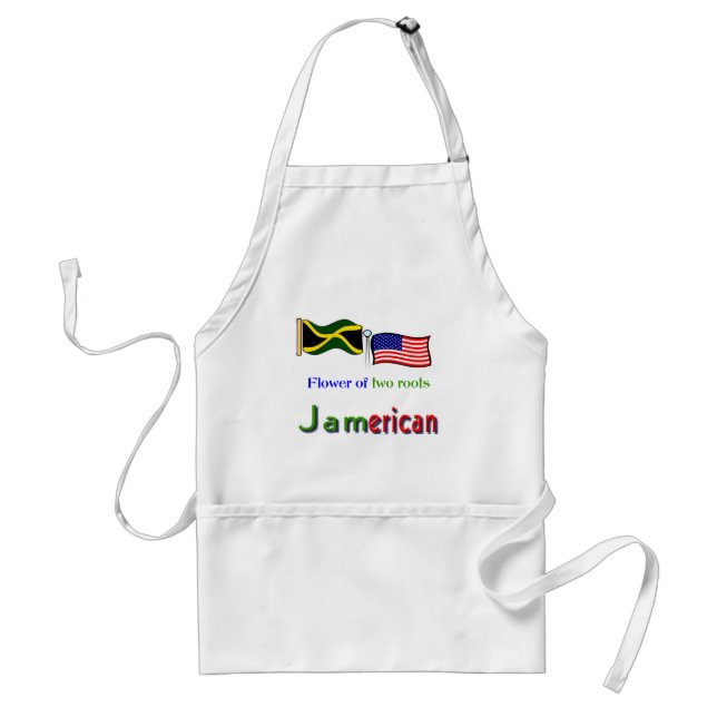 jamaican-american aprons förkläde (Framsidan)